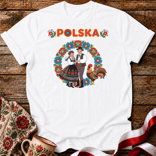 Polish Folk Joy Unisex T-Shirt