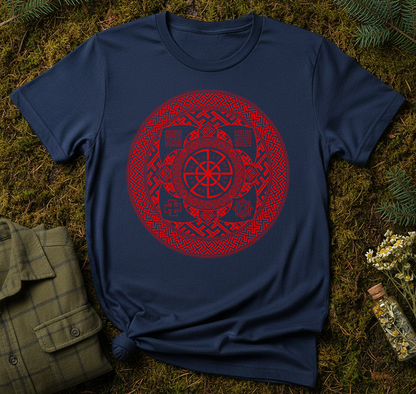 Ancient Slavic Rosette Unisex T-Shirt