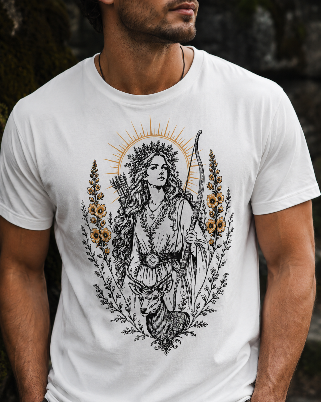 Dziewanna Goddess Unisex T-Shirt