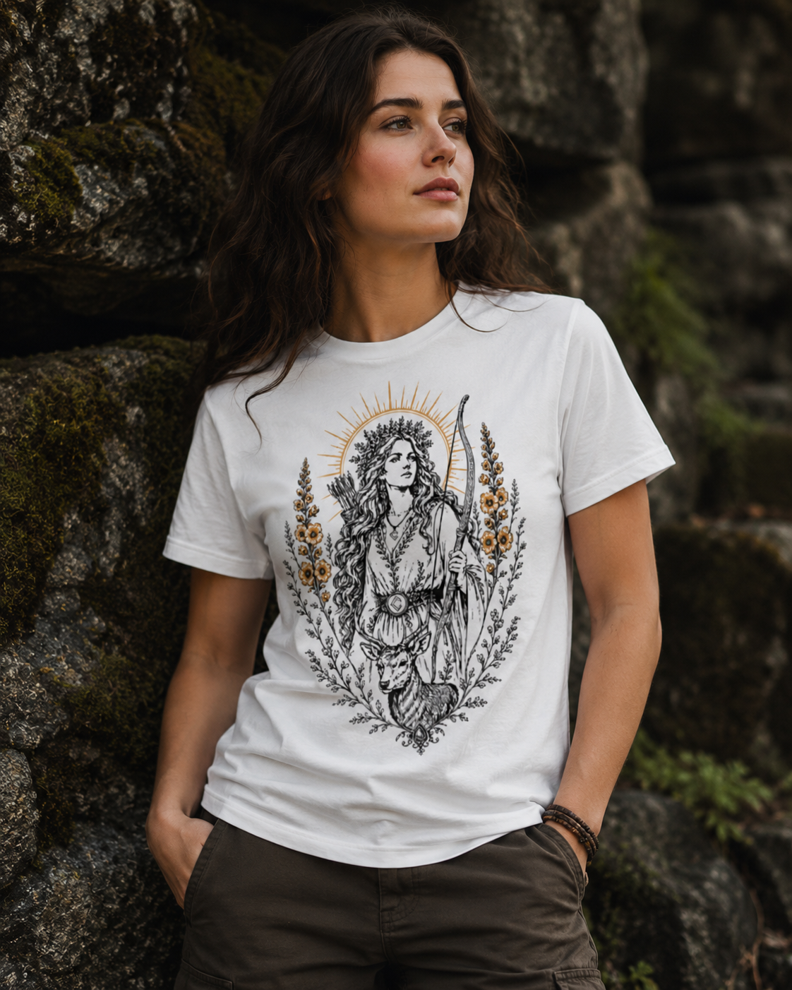 Dziewanna Goddess Unisex T-Shirt