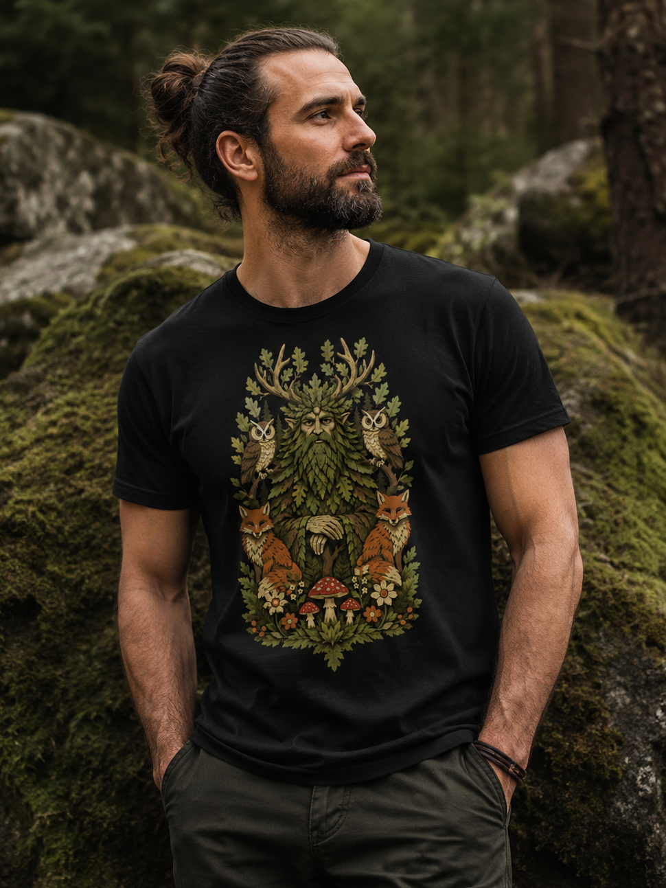 Leshy Forest Guardian Unisex T-Shirt