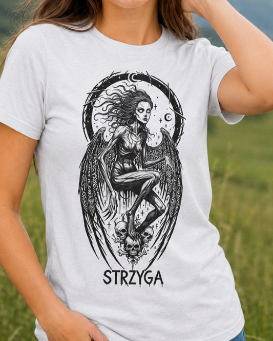 Strzyga Slavic Nightborn Demon Unisex T-shirt