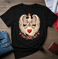 Polish Eagle With a Heart Unisex T-shirt