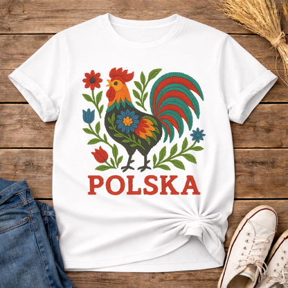 Slavic Folk Rooster Unisex T-Shirt