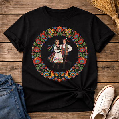 Folk in Motion Unisex T-Shirt