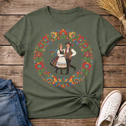 Folk in Motion Unisex T-Shirt