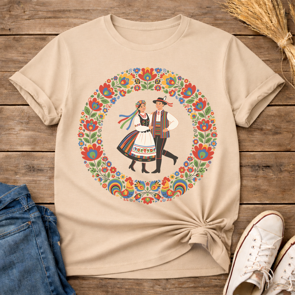 Folk in Motion Unisex T-Shirt