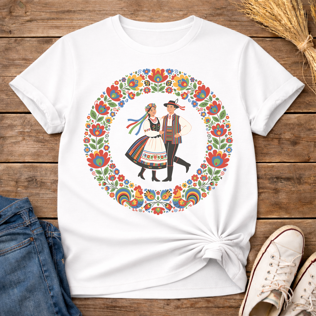 Folk in Motion Unisex T-Shirt