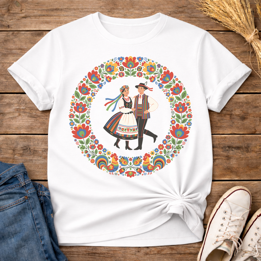 Folk in Motion Unisex T-Shirt