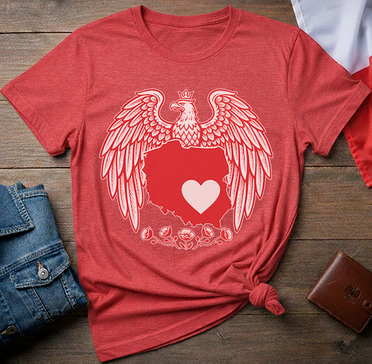 Poland at Heart Unisex T-Shirt