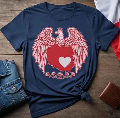 Poland at Heart Unisex T-Shirt