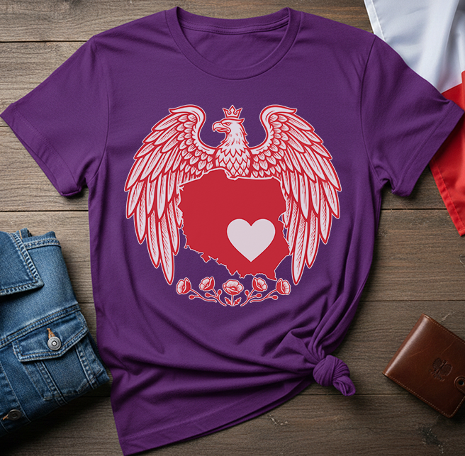Poland at Heart Unisex T-Shirt