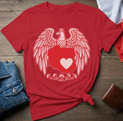 Poland at Heart Unisex T-Shirt