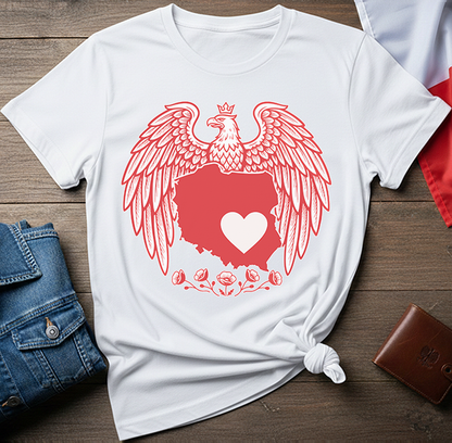 Poland at Heart Unisex T-Shirt