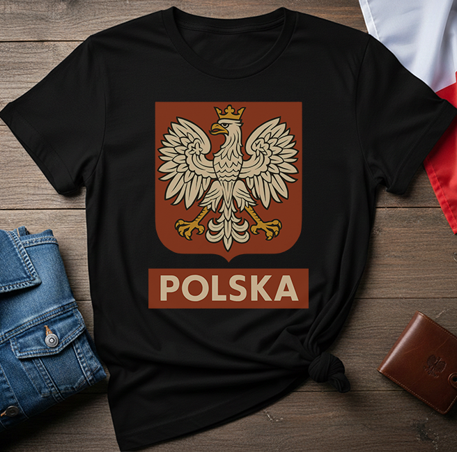 Polish Eagle Crest Unisex T-Shirt