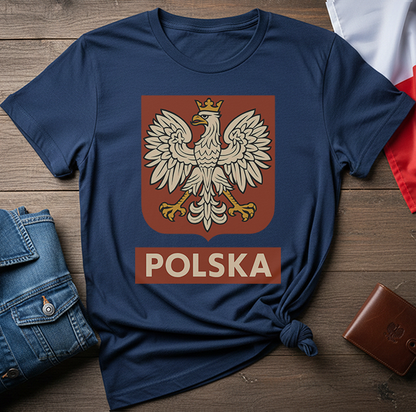 Polish Eagle Crest Unisex T-Shirt