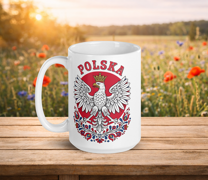 Polish Eagle Folk Mug