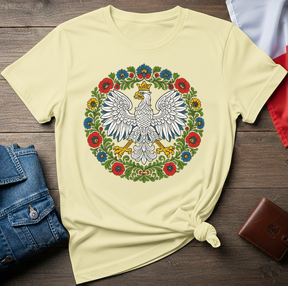 Polish Eagle Folk Art Unisex T-Shirt
