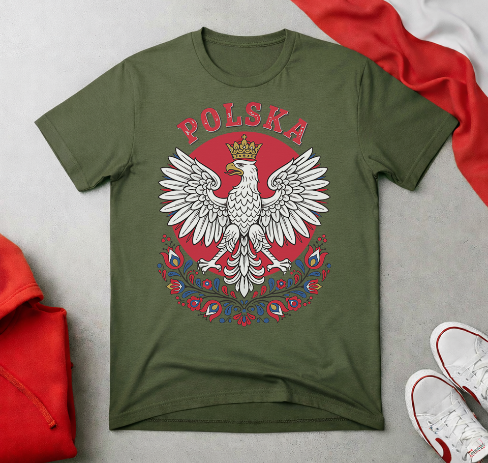 Polish Eagle Heritage Unisex T-Shirt