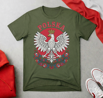 Polish Eagle Heritage Unisex T-Shirt