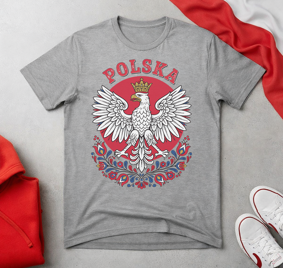 Polish Eagle Heritage Unisex T-Shirt