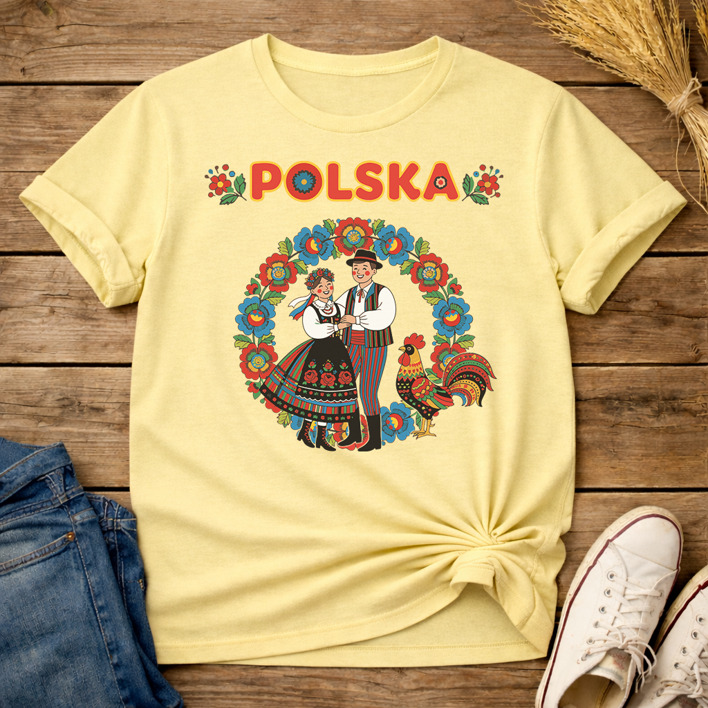 Polish Folk Joy Unisex T-Shirt