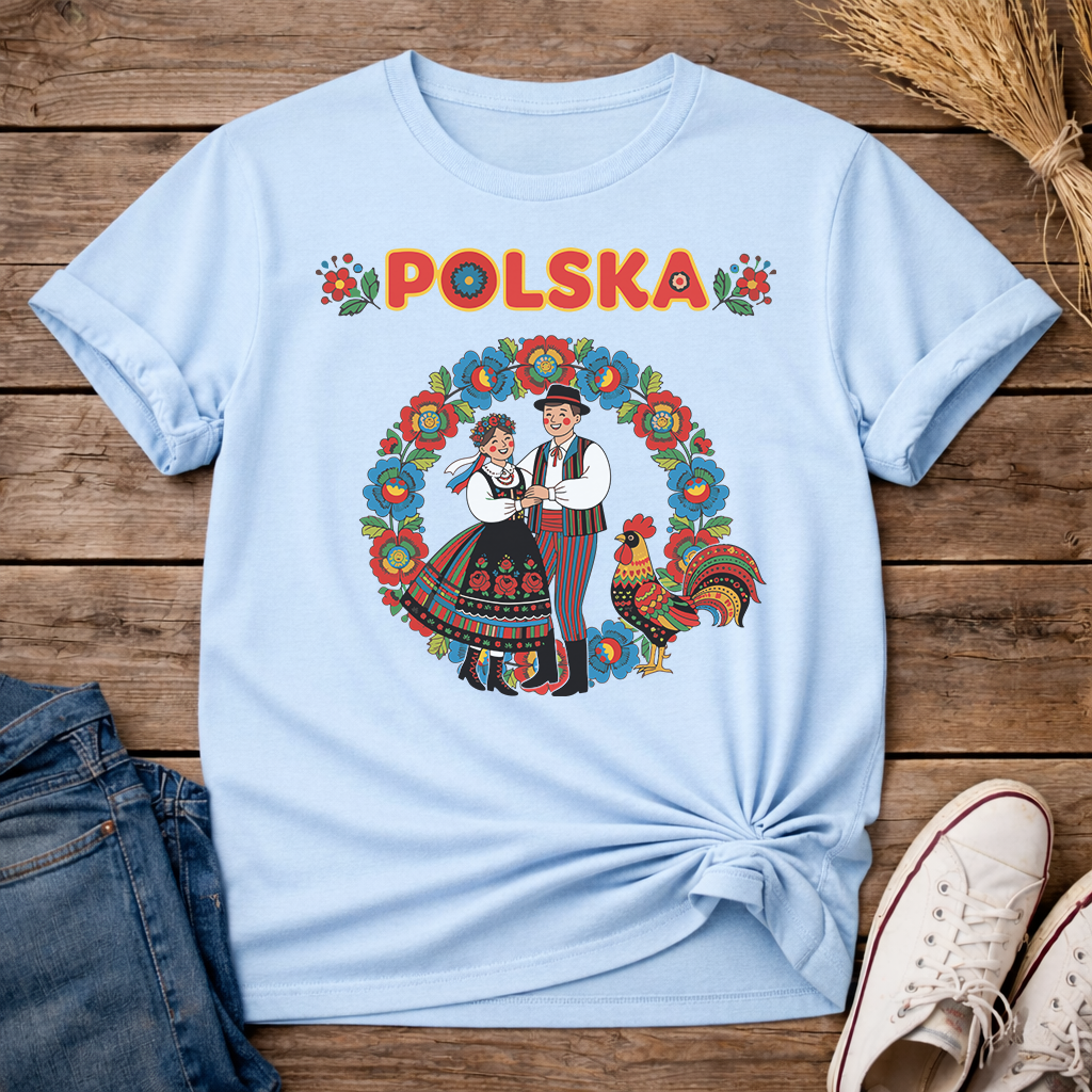 Polish Folk Joy Unisex T-Shirt