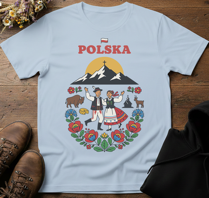 Polska Heritage Celebration Unisex T-Shirt