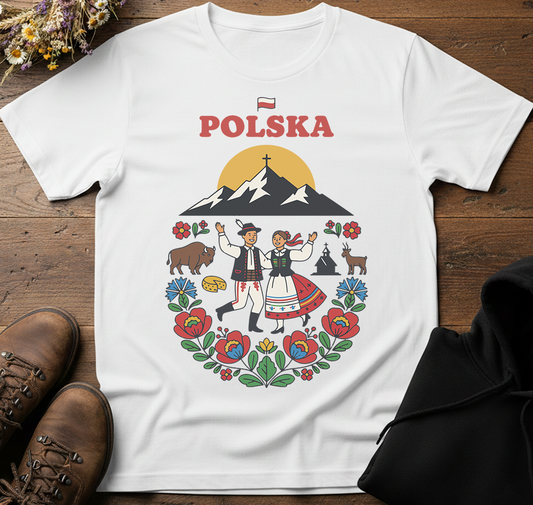 Polska Heritage Celebration Unisex T-Shirt