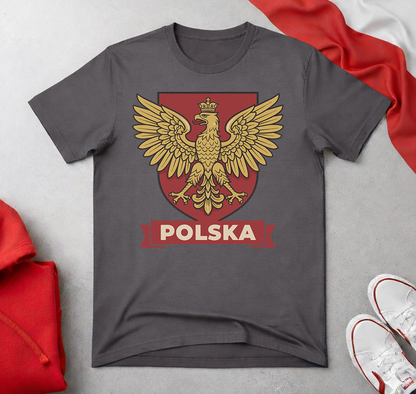 Polska Vintage Eagle Crest Unisex T-Shirt
