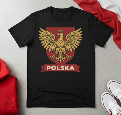 Polska Vintage Eagle Crest Unisex T-Shirt