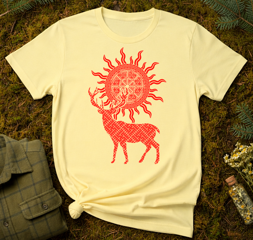 Sacred Deer Sun Unisex T-Shirt