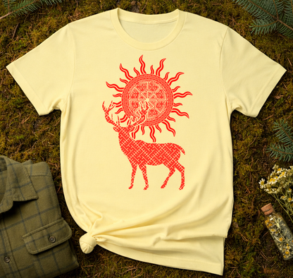Sacred Deer Sun Unisex T-Shirt