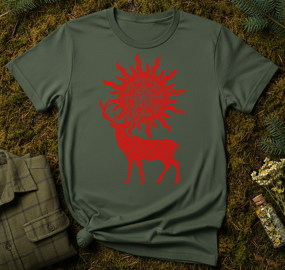 Sacred Deer Sun Unisex T-Shirt