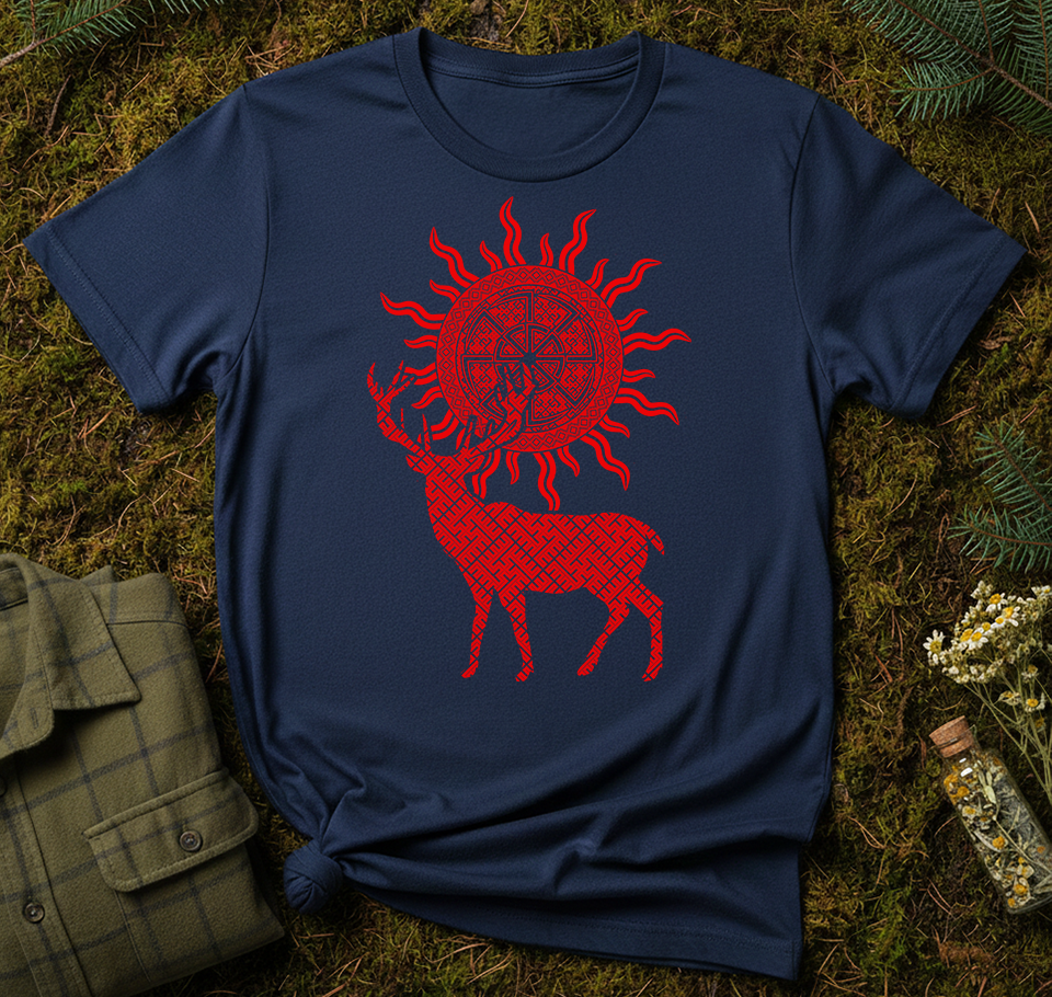 Sacred Deer Sun Unisex T-Shirt