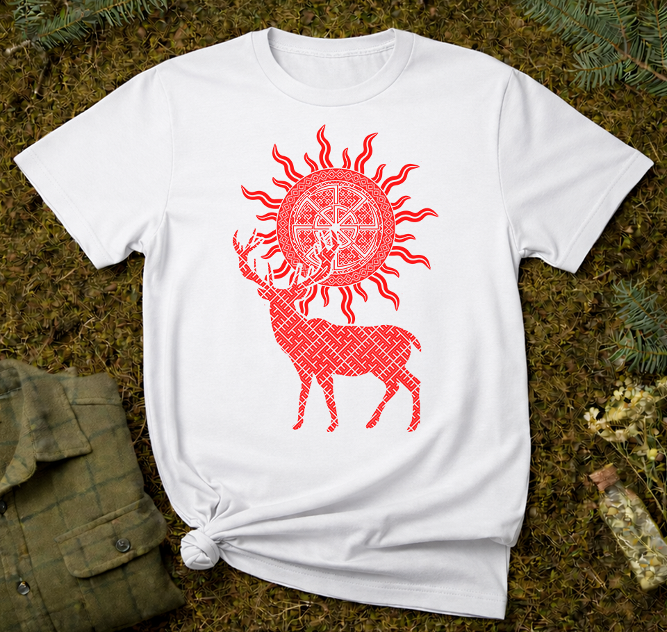 Sacred Deer Sun Unisex T-Shirt