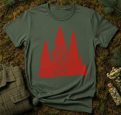 Slavic Forest Wolf Unisex T-Shirt