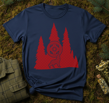 Slavic Forest Wolf Unisex T-Shirt