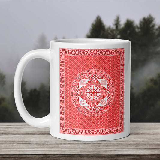 Slavic Solar Symbol Mug