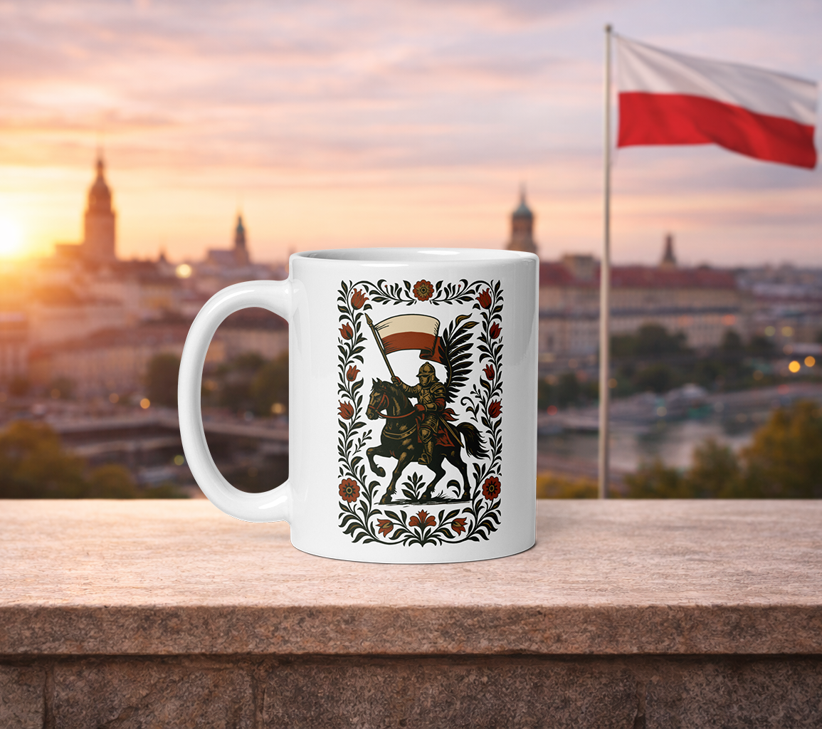 Winged Hussar Folk Mug