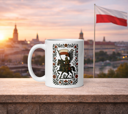 Winged Hussar Folk Mug