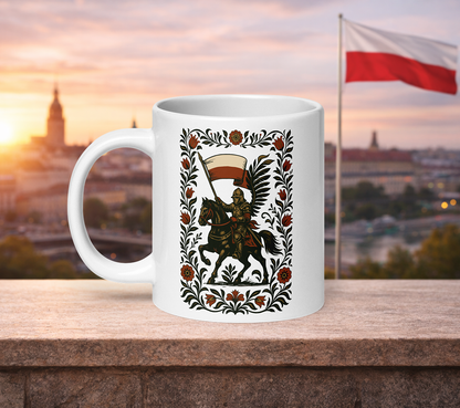 Winged Hussar Folk Mug