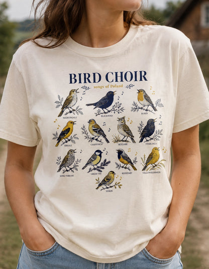 Bird Choir Songs of Poland Unisex T-Shirt