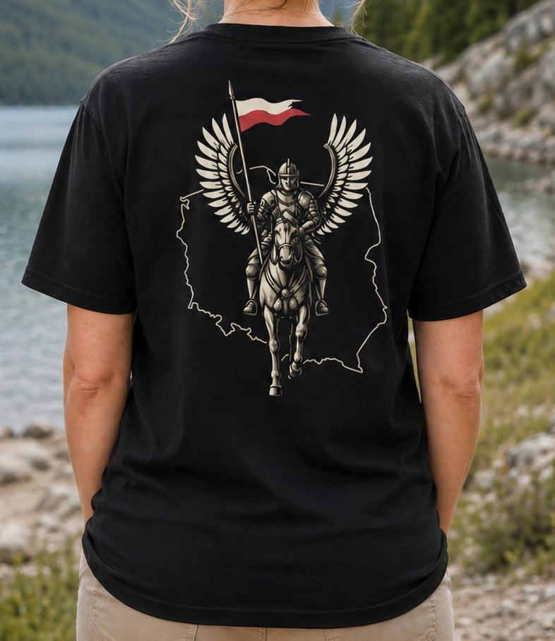 Polish Hussar Front Back Unisex T-Shirt