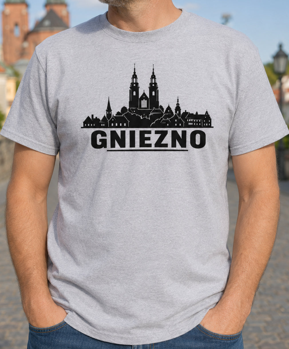Gniezno Skyline Polish City Unisex T-Shirt