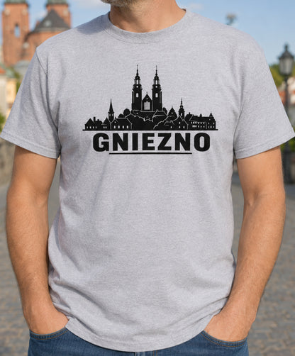 Gniezno Skyline Polish City Unisex T-Shirt