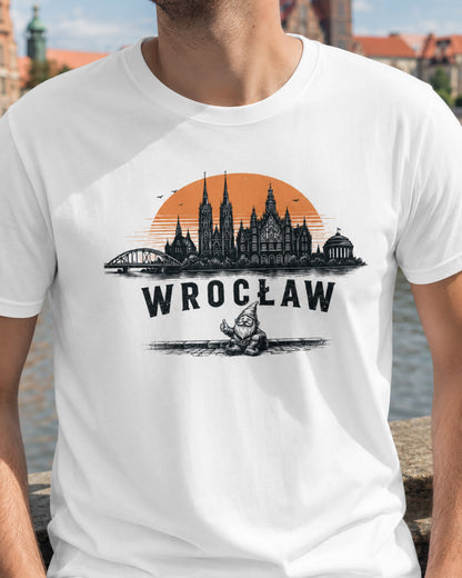 Wrocław Krasnal Skyline Polish City Unisex T-Shirt