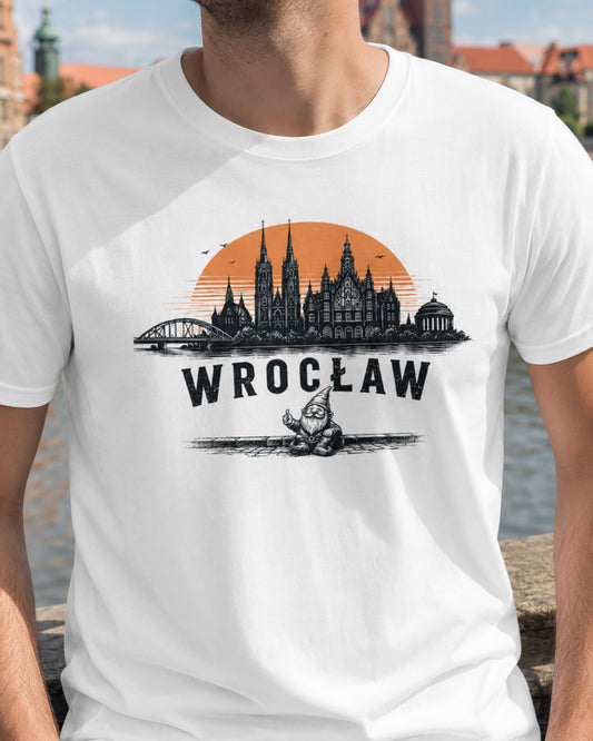 Wrocław Krasnal Skyline Polish City Unisex T-Shirt