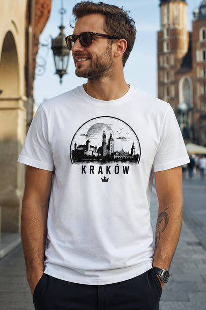 Kraków Crown Skyline Polish City Unisex T-Shirt