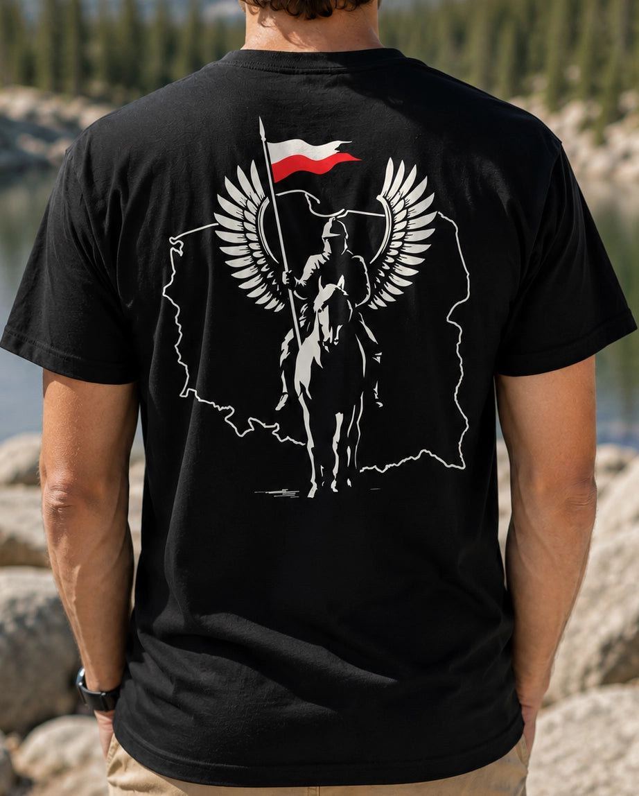 Polish Hussar Front Back Unisex T-Shirt
